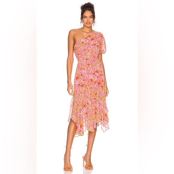 ASTR the Label Dresses & Skirts - ASTR the Label Santorini Dress in pink multi floral